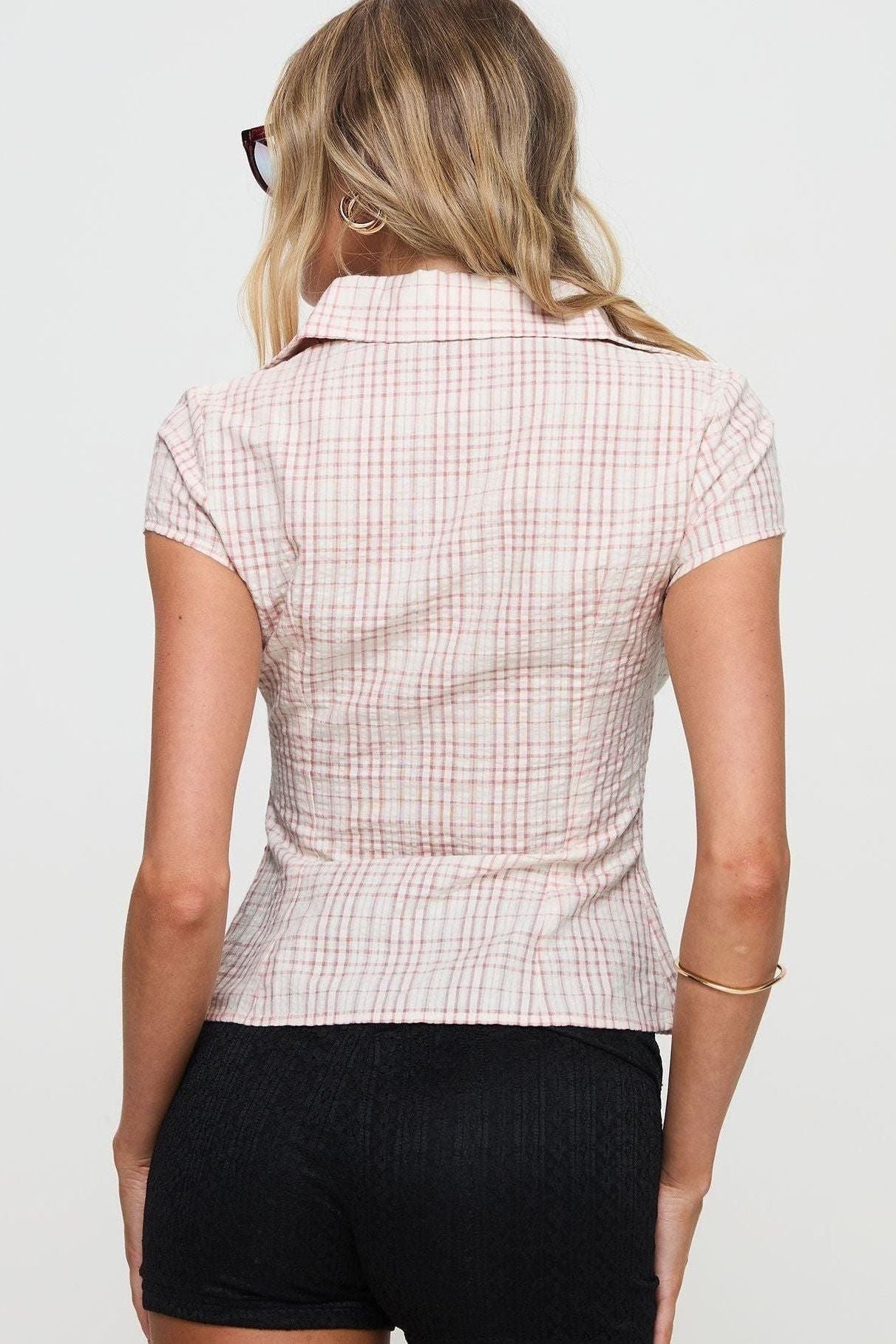 Ellie | Pink Lady Blouse