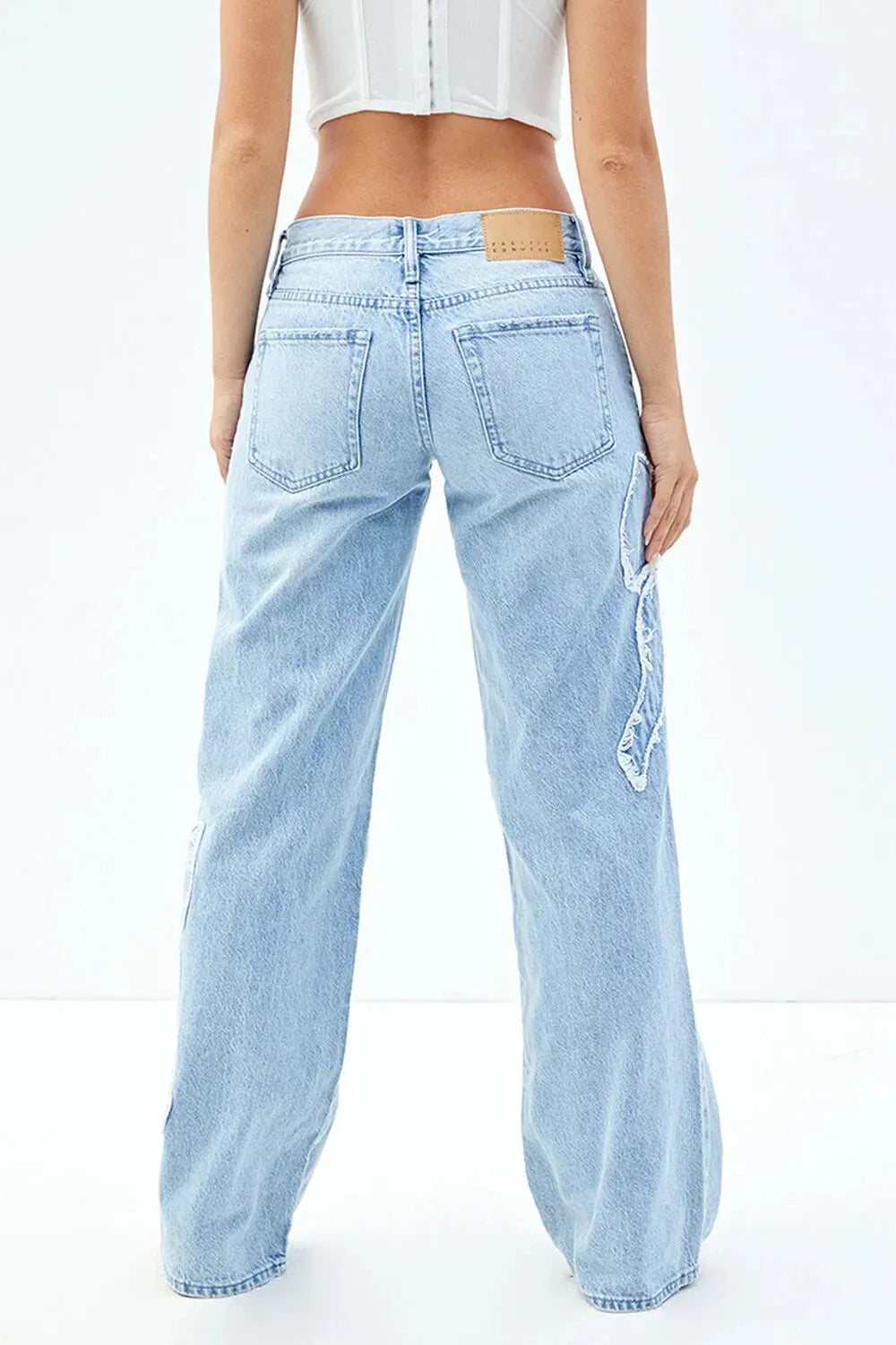 Lily | Bow Tie Jeans