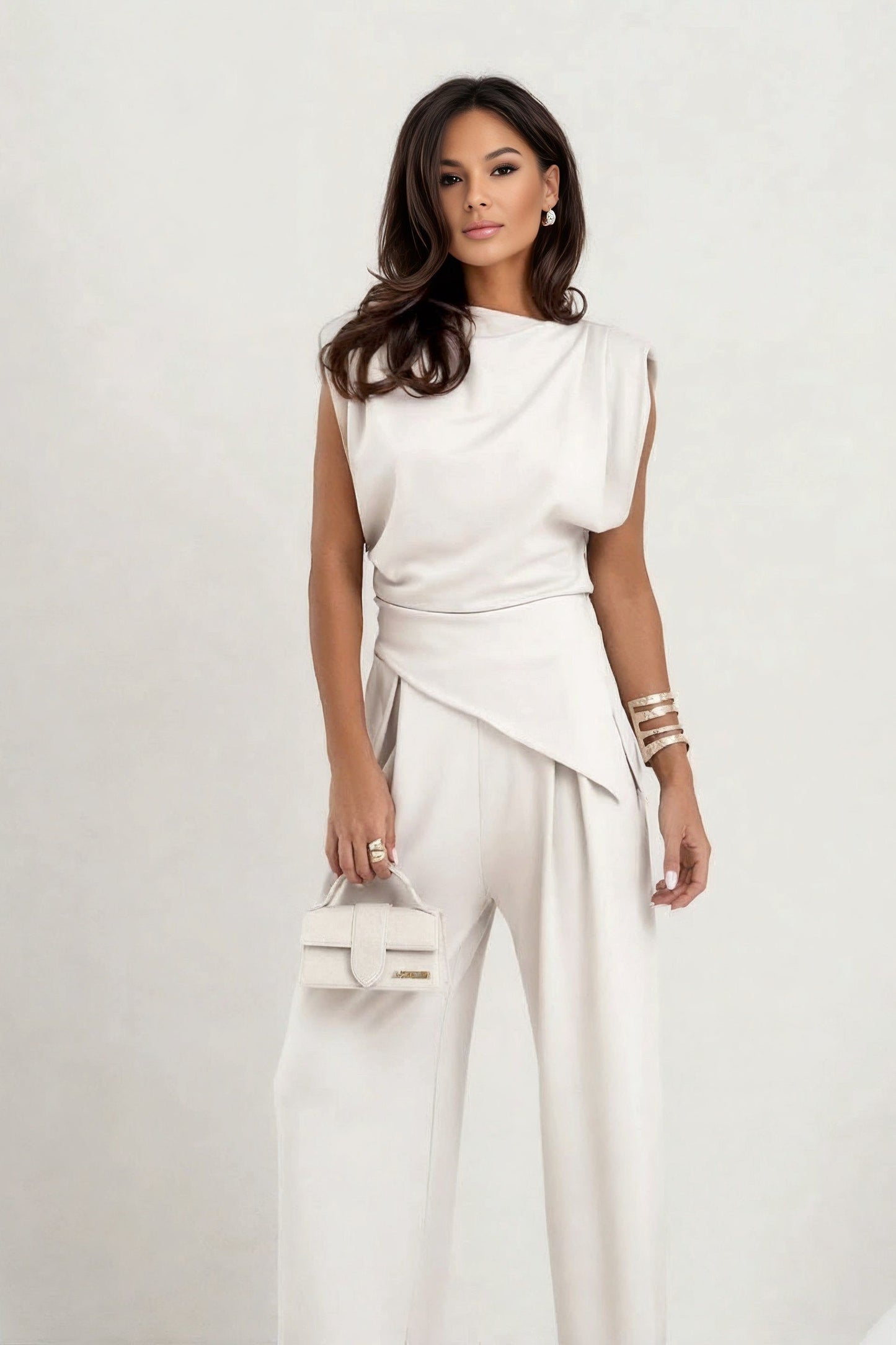 Aveline | Sleeveless Two-Piece Set