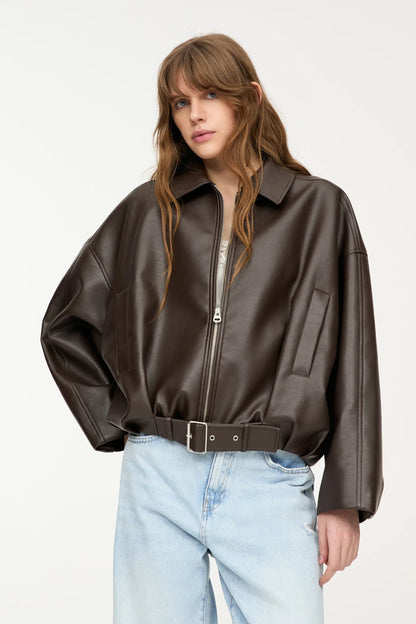 Sophia | Leather Jacket