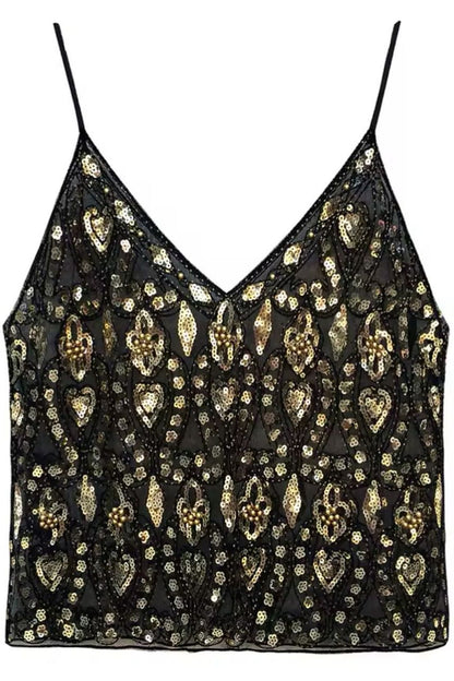 Isla Sequin Top