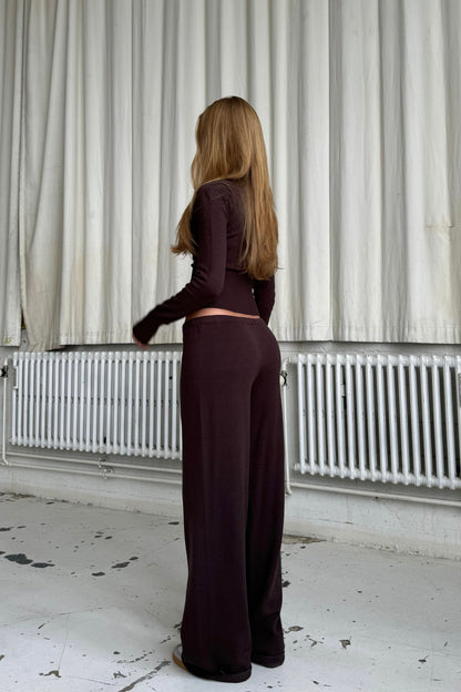 Amal Knitted Cardigan Set