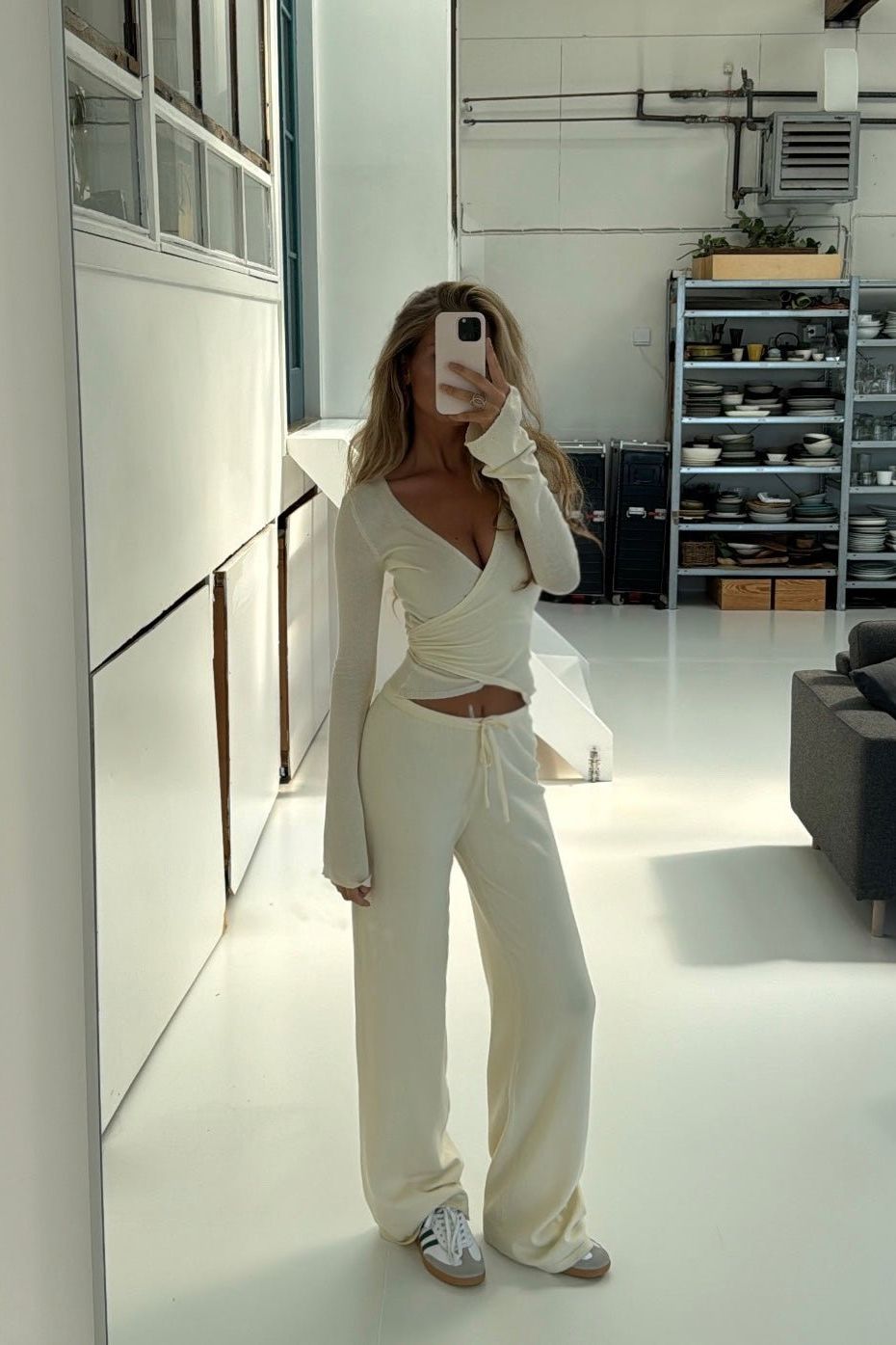 Amal Knitted Cardigan Set