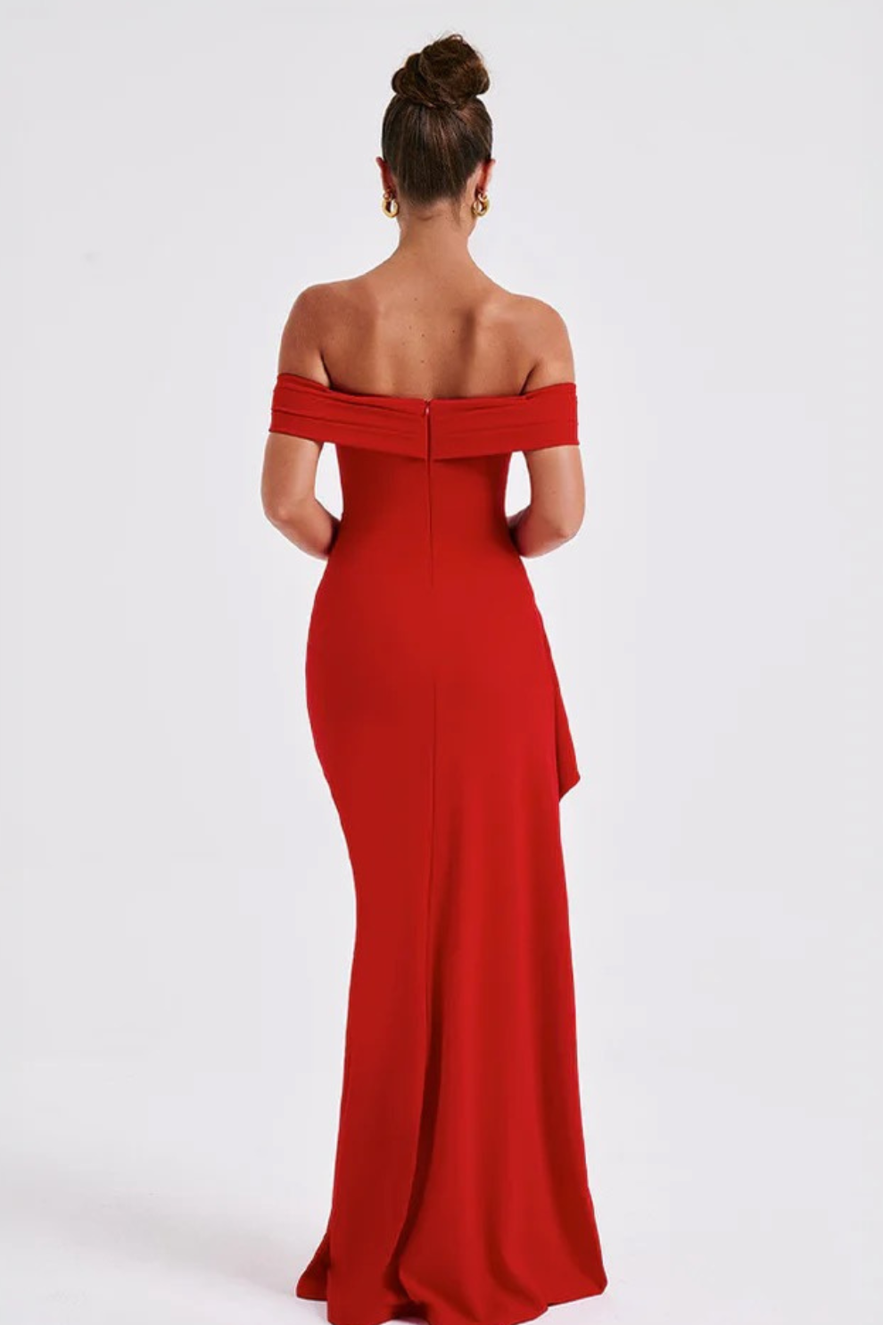 Alexander Saint Sculptée deLuxe Maxi Dress