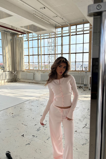 Amal Knitted Cardigan Set