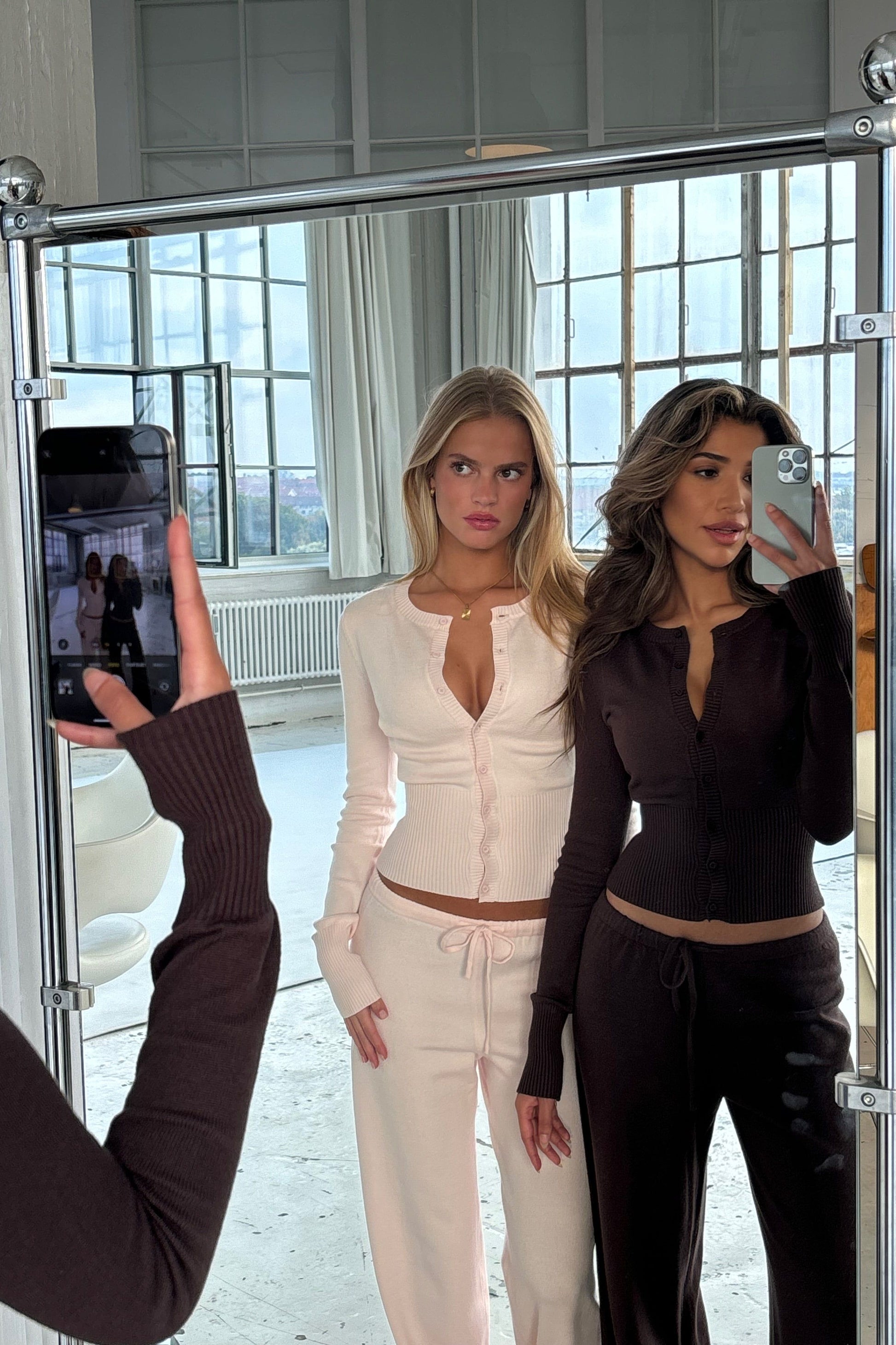 Amal Knitted Cardigan Set