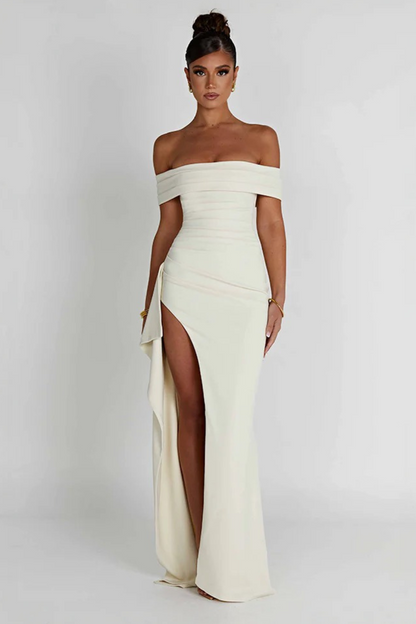 Alexander Saint Sculptée deLuxe Maxi Dress