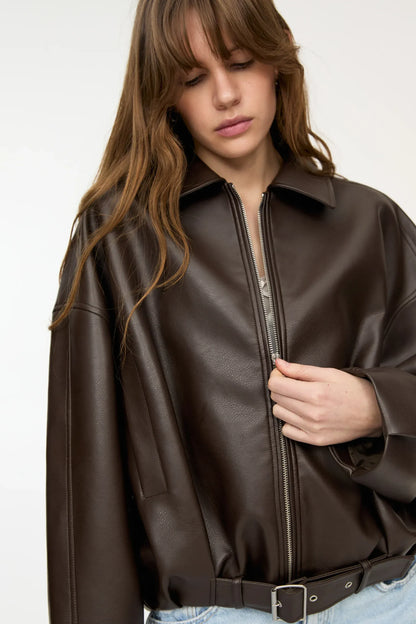 Sophia | Leather Jacket