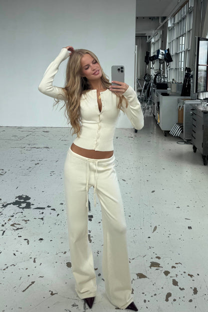 Amal Knitted Cardigan Set