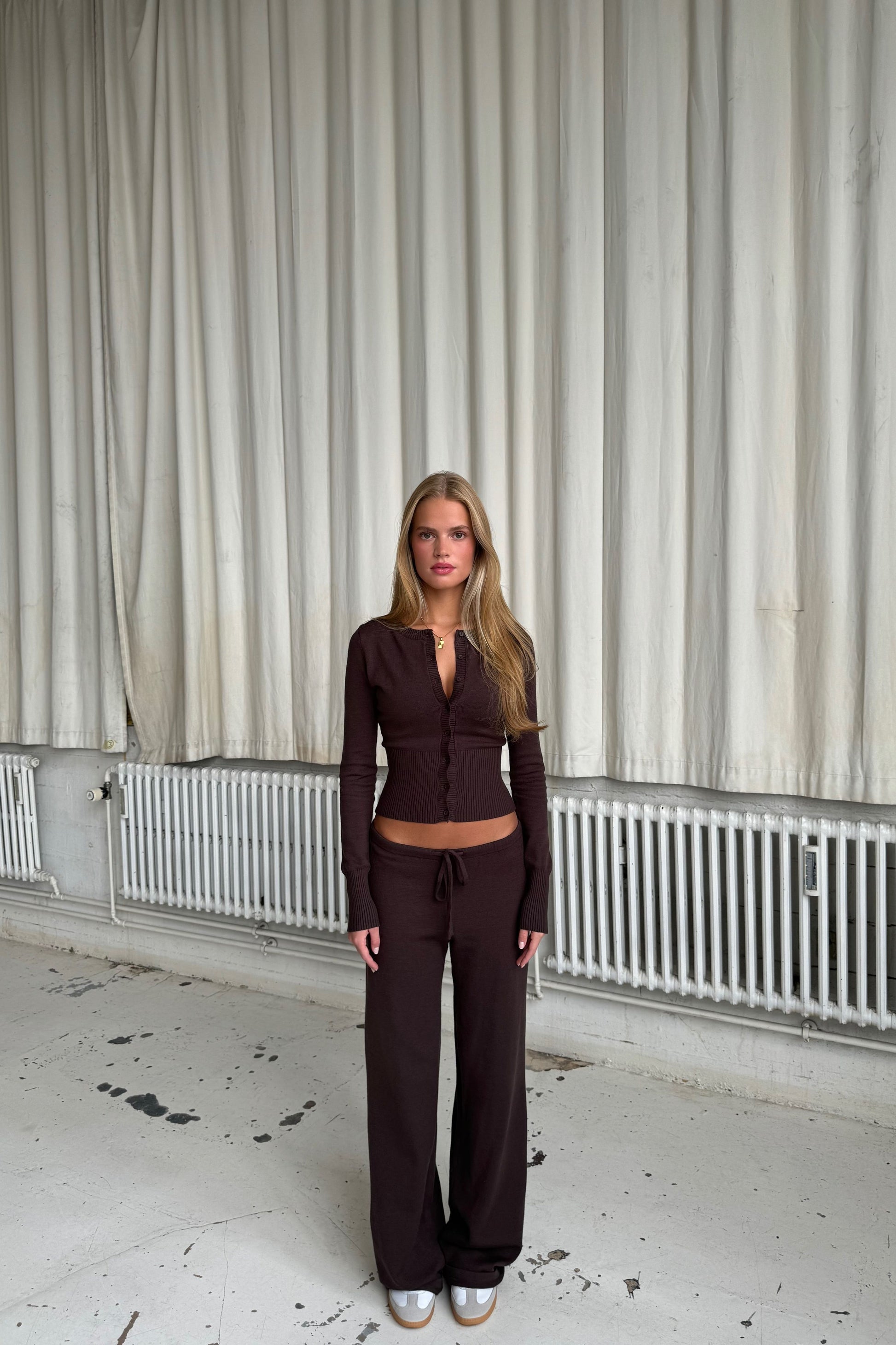 Amal Knitted Cardigan Set