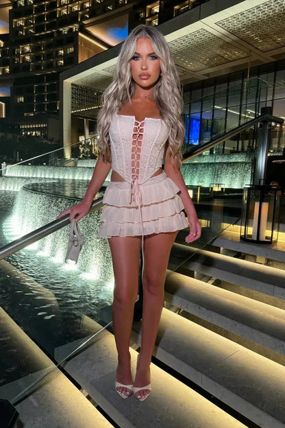 Clara - Mini Skirt Set