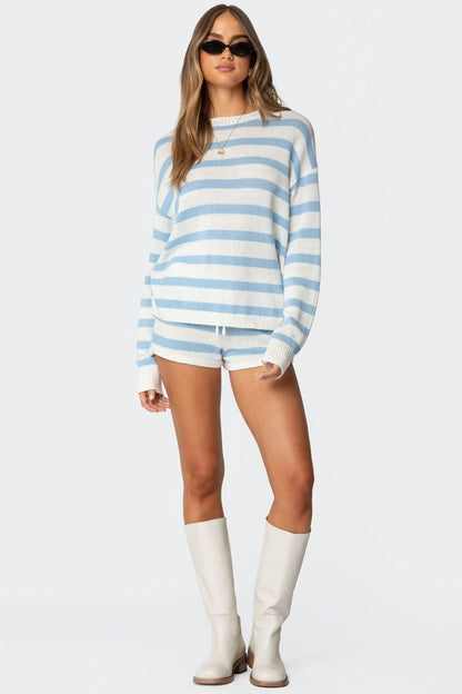 Estella | Striped Knit Set