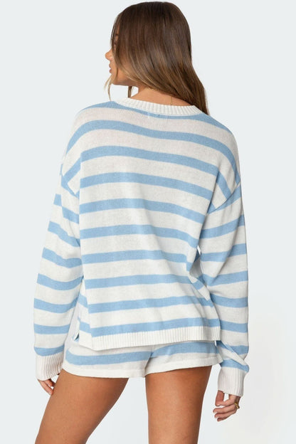 Estella | Striped Knit Set