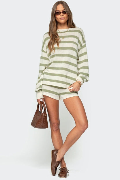Estella | Striped Knit Set