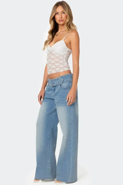 Azalea - Sheer Lace Top
