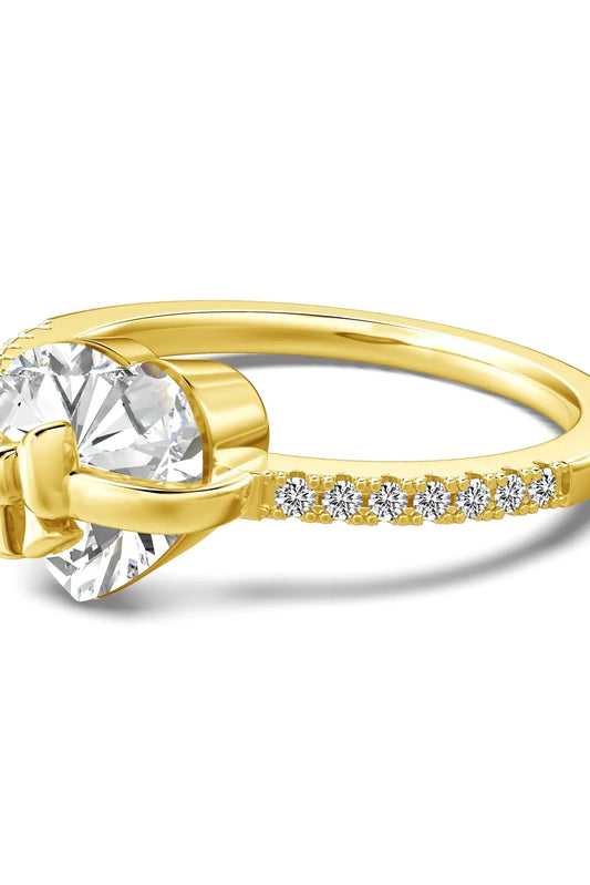 Heart Bow Ring