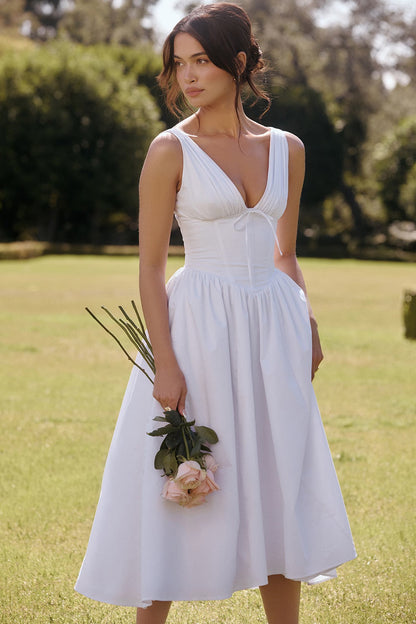 Gabriella - Corset Midi Dress