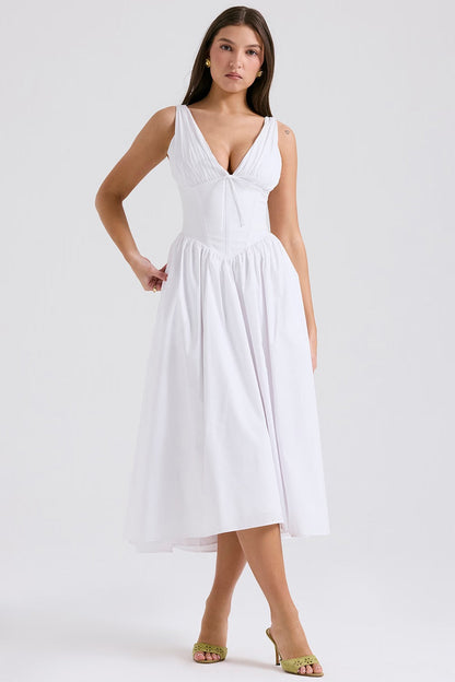 Gabriella - Corset Midi Dress