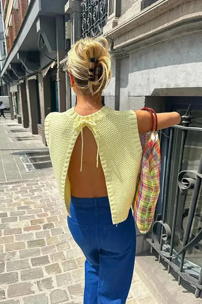 Taelis - Pull-Over Knit Top