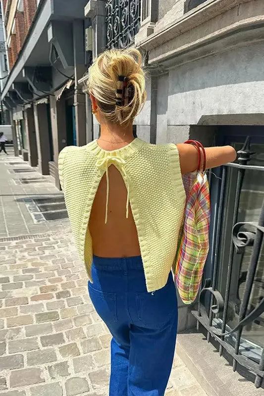 Taelis - Pull-Over Knit Top