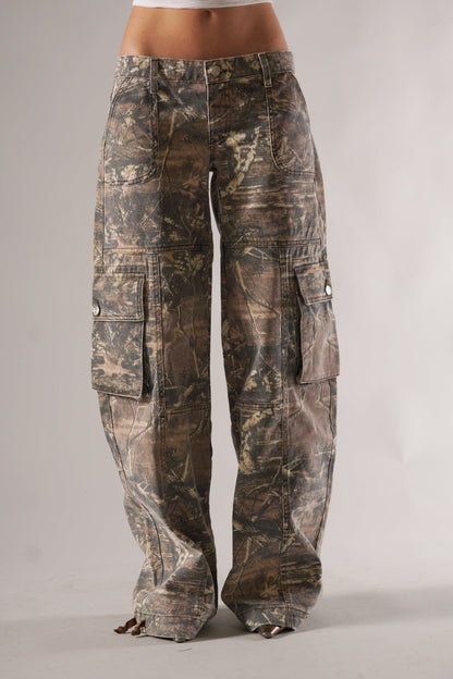Clara Camo Cargo Pants