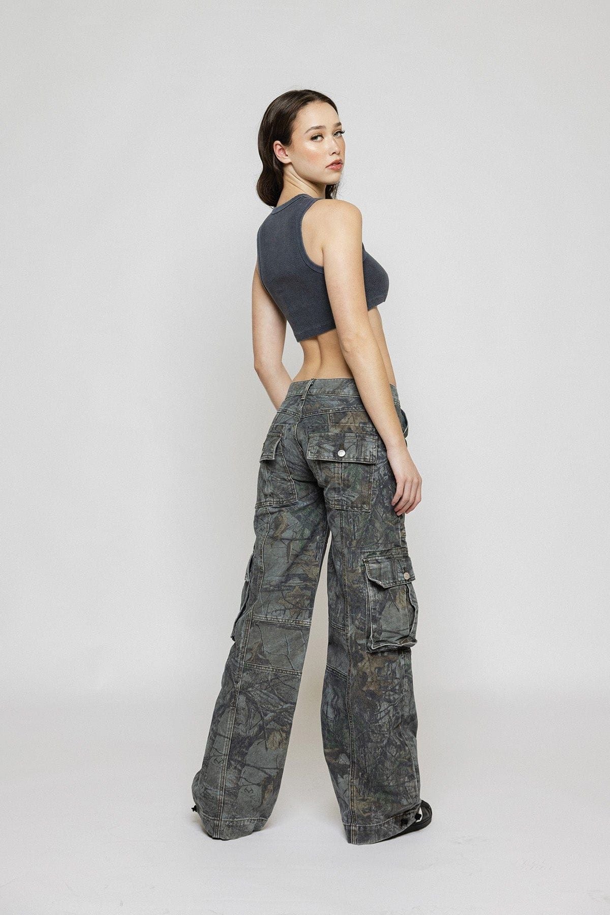 Clara Camo Cargo Pants